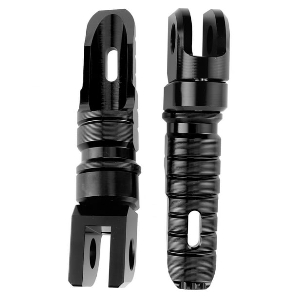 delanteras para motocicleta, kawasaki, montar Par de pedales delanteros de aleación de aluminio aptos para Kawasaki Ninja Z125 PRO Z250/SL Z400 Z900Black LHCER Descripción de la referencia