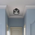 thumbnail image 6 of Livex Lighting - Industro - 1 Light Semi-Flush Mount in Contemporary Style - 11, 6 of 9