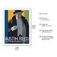 thumbnail image 2 of Austin Reed - London’s Upmarket Clothing Retailer - Vintage Advertising Poster by Tom Purvis c.1927 - Japanese Unryu Rice Paper Art Print 24 x 32 in, 2 of 4