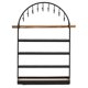 thumbnail image 1 of Black 5-Layer Arch Type Jewelry Display Ring Storage Box Earring Rack, 1 of 5