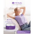 thumbnail image 3 of Reloj despertador con altavoz Bluetooth COLSUR 6 en 1 con cargador inalámbrico, 3 of 8