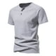 thumbnail image 1 of Playeras Para Gimnasio Hombre Camisa De Moda Para Hombre Camiseta Clásica De Manga Corta Ligera Con Botones Camiseta Casual Top, 1 of 9