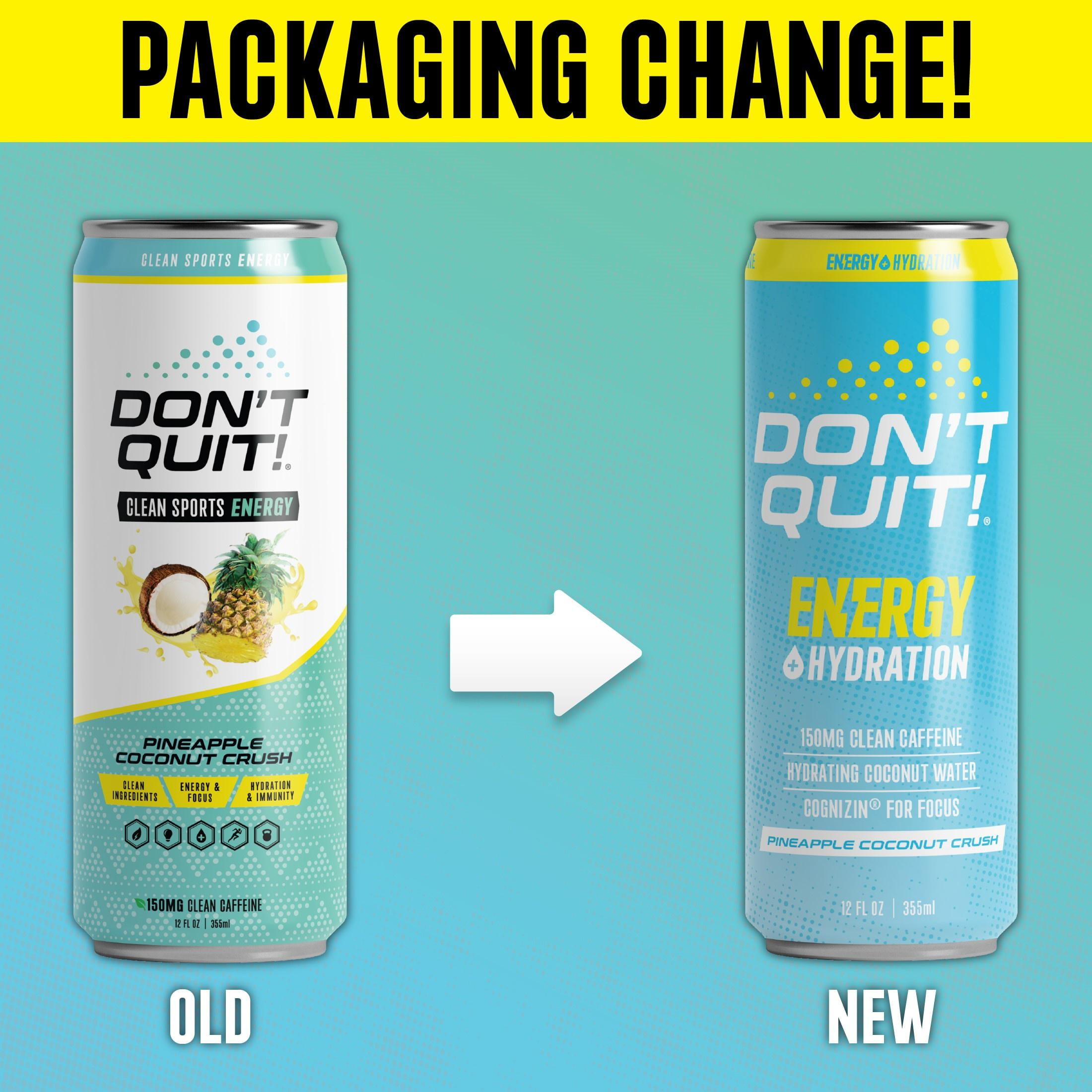 Don't Quit Clean Energy Plus Hydration Pineapple Coconut Crush