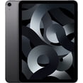 thumbnail image 1 of Restored 2022 Apple 10.9-inch iPad Air Wi-Fi + Cellular 64GB - Space Gray (5th Generation) (Refurbished), 1 of 1
