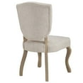 thumbnail image 3 of Modway Array Vintage French Upholstered Dining Side Chair in Beige, 3 of 5