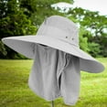 thumbnail image 1 of Unisex Outdoor Fishing Hat Windproof Uv Sun Protection Summer Neck Flap Hat For Fishing Mountaineering Cycling, 1 of 2