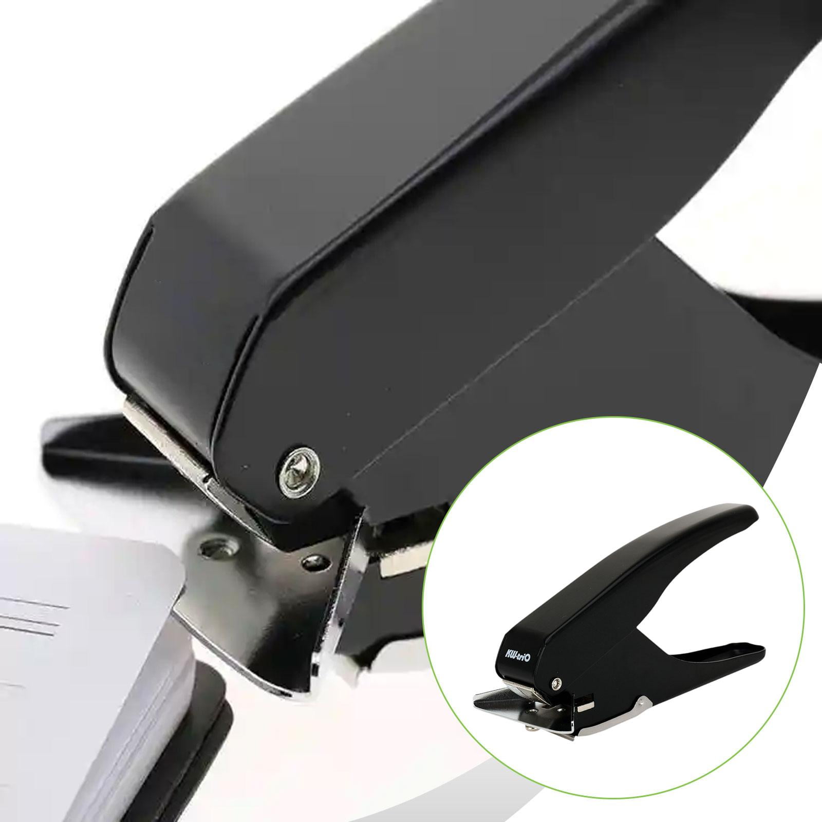 Sharprepublic Handheld Badge Hole Puncher Paper Punch Hand Tool Heavy Duty Multiuse Hole Punch