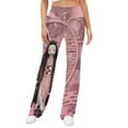 thumbnail image 2 of Demon Slayer Nezuko Women's Wide Leg Yoga Pant Comfy Loose Sweatpants High Waist Lounge Casual Athletic Pant Workout Joggers Pant, 2 of 8