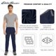 thumbnail image 3 of Pantalones Eddie Bauer Rainier Ajuste Atlético Azul Marino Oscuro 34W x 30L, 3 of 6