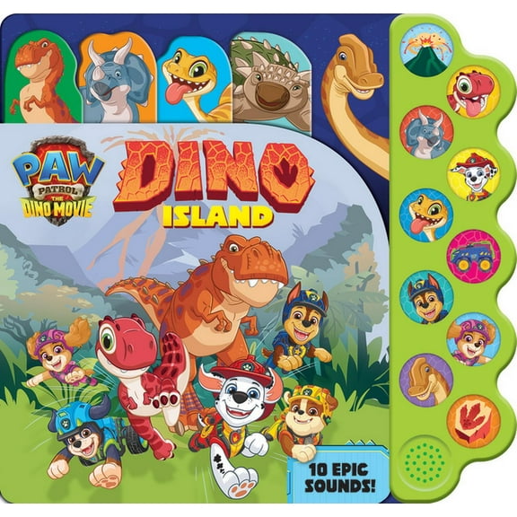 Paw Patrol Dino Island, (Board Book)