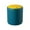 Blue, variant on YIMWNYI Mini Desktop Trash Can with Press Lid, Compact Plastic Waste Bin for Office, Bedroom, Living Room & Car, Cute Small Trash Bin with Lid