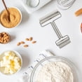 thumbnail image 5 of MRLESS Stainless Steel Dual Dough Roller for Baking, Pizza, Pastry, and Kitchen Use, 5 of 7