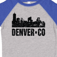 thumbnail image 4 of Inktastic Denver Colorado Skyline Grunge Boys or Girls Toddler T-Shirt, 4 of 5