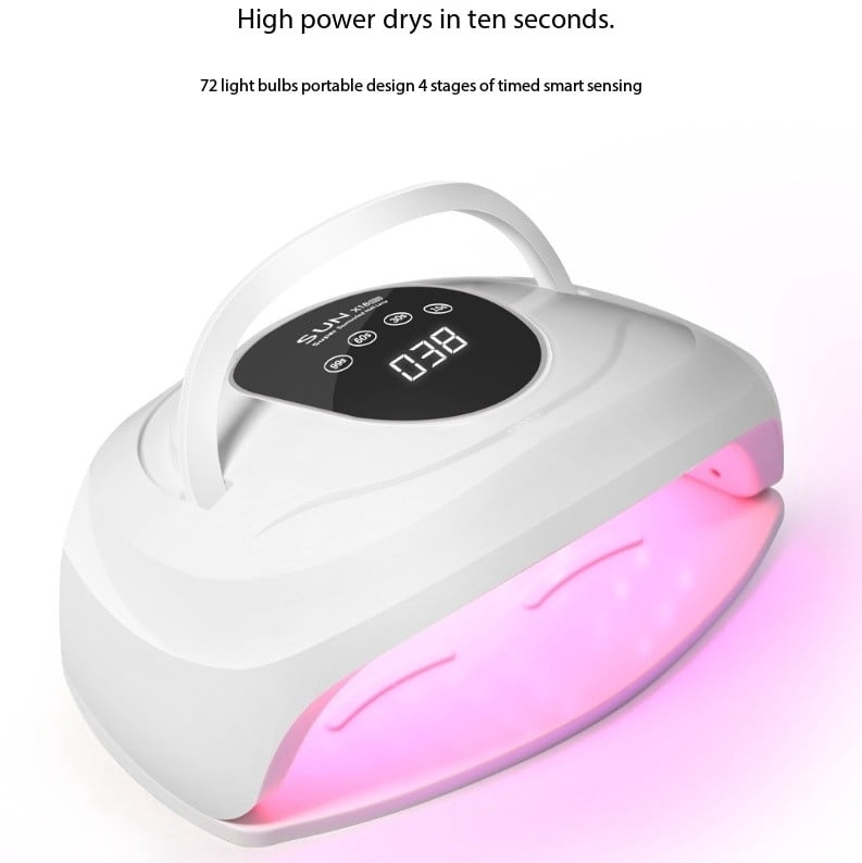 2025 NEW 320W Professional UV/LED Nail Lamp - Dual Gel Polish Dryer for Both Hands | 30s Fast Curing