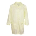 thumbnail image 1 of Bata de laboratorio antiestática, chaqueta, bata, ropa de trabajo, bata dental Amarillo S, 1 of 7