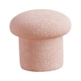 thumbnail image 2 of Reposapiés Taburete Forma de Hongo Estable Cambio de Zapatos Taburete Reposapiés Otomanos para Rosa, 2 of 9