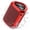 Red, variant on Hoey Portable Bluetooth Speaker,IPX7 Waterproof Outdoor Speaker with 24Hr Playtime, LED Lights, Black