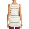 thumbnail image 4 of Time and Tru Maternity Sleeveless Allover Print, Tank Top (Women's), 4 of 6