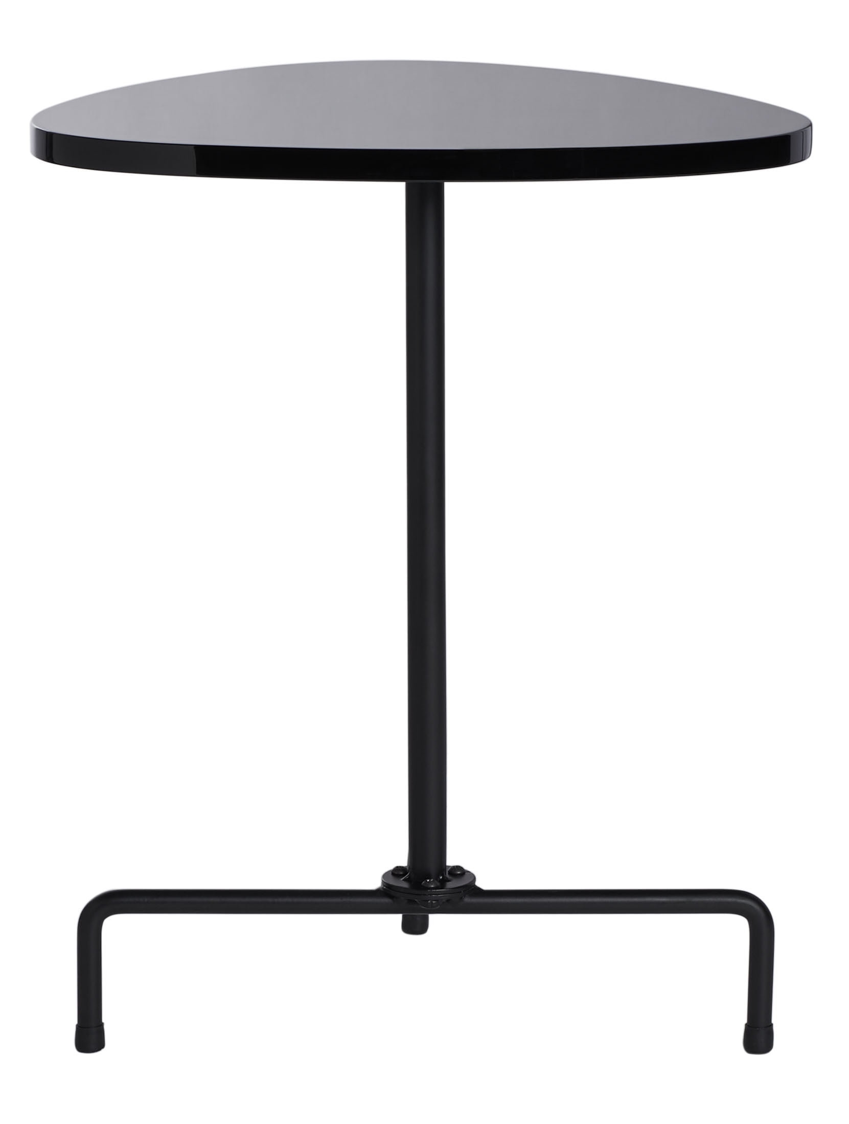 SAFAVIEH Berlin Tripod Guitar Pick Style Side Table, Black