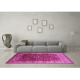 thumbnail image 3 of Ahgly Company Indoor Rectangle Oriental Pink Traditional Area Rugs, 8' x 12', 3 of 4
