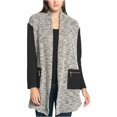 thumbnail image 2 of Tommy Hilfiger Womens LS Cardigan Sweater, Gris, XX-Large Tommy Hilfiger Cárdigan, 2 of 2