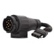 thumbnail image 4 of VOBOR Adaptador De Enchufe para Remolque EU 13 Vías Redondo A EE. UU. Conector De Remolque Plano De 4 Vías Convertidor Enchufe De Conversión para RV, 4 of 5