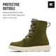 thumbnail image 3 of Bota Sorel Explorer lll Joan Waterproof para Mujer - Verde, 3 of 7