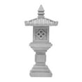 thumbnail image 6 of Mini Pagoda Statue Japanese Pagodas for Outdoor Garden Bonsai Decorations Figurines Office Grey, 6 of 8