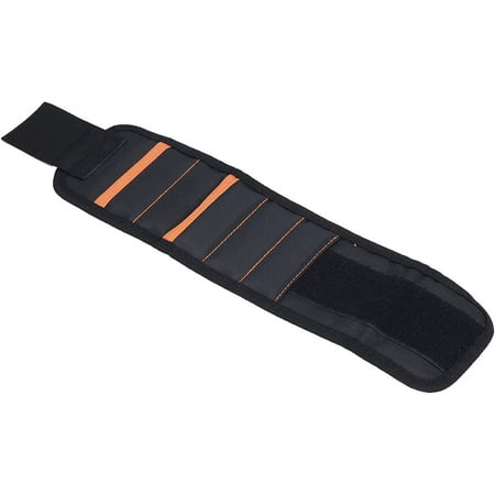 

Egebert Tool Roll Up Bag Magnetic Wristband Adjustable Multi Purpose Waterproof Professional Electricians Tool Storage Holder Roll Bag