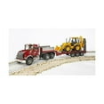 thumbnail image 6 of Bruder Toys 02813 Mack Granite Flatbed Truck Play Vehicle, ABS Gray, 7.43 lbs, 6 of 7