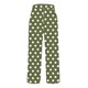 thumbnail image 5 of Pincandy Women's Fashion Printed Linen Blend Elastic Waist Casual Pants with Pockets, Button Decorated Split Hem, Casual & Daily Wear, 5 of 6