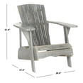 thumbnail image 6 of Safavieh Vista Outdoor Contemporary Adirondack Chair, Ash Gray, 6 of 6