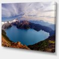 thumbnail image 2 of Clear Lake with Bright Sky - Impression sur Toile Paysage Extra Large, 2 of 4