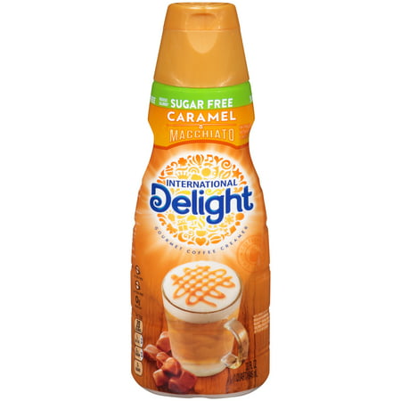 International Delight Sugar Free Caramel Creme Coffee Creamer, 32 oz