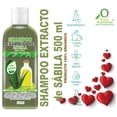 thumbnail image 1 of Shampoo VIVONATURAL con Extracto DE Sábila 500 ml fortalecedor e hidratante del Folículo Piloso, 1 of 5