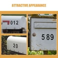 thumbnail image 3 of OULII Reflective Black House Number Stickers Self Adhesive for Outdoor Mailbox and Address Signs, 3 of 8