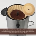thumbnail image 3 of Coffee Paper Filter for Hamilton Beach 45 Cup Coffee Urn and Hot Beverage Dispenser, 100pcs, 3 of 6