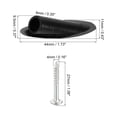 thumbnail image 2 of Unique Bargains 50Set 9mm Plastic Pocket Hole Plugs Slant Hole Caps for Wood Working, Black, 2 of 5