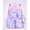Purple, variant on Backpacks for Girls with Charm,Schoolbags for Primary School Students In Grades 3-6,Waterproof Large-Capacity Backpacks,Dreamy Purple