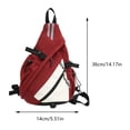thumbnail image 2 of Mochila Casual Sling Bag Btafrte Nylon para Hombres y Mujeres, 2 of 8