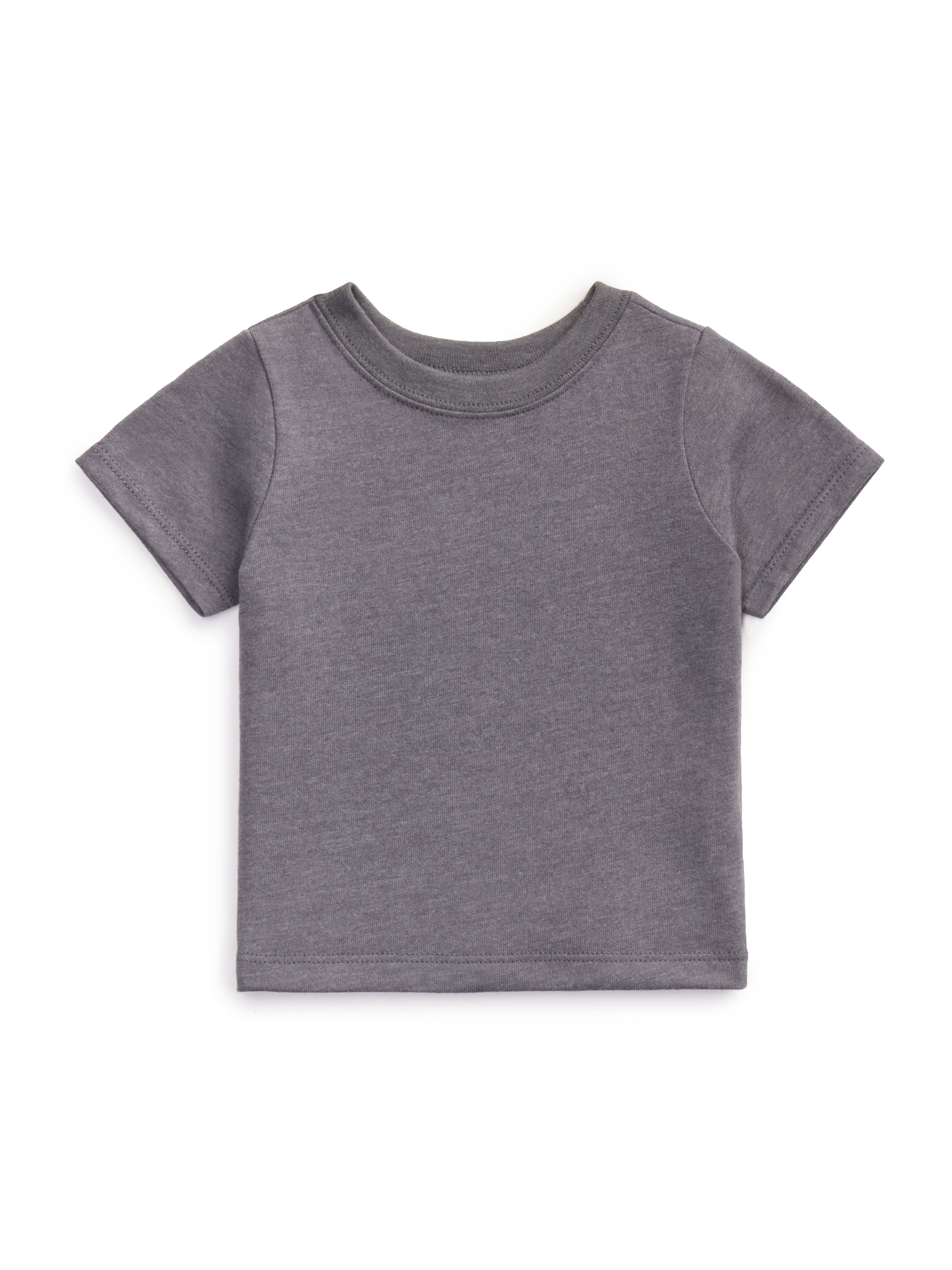 Garanimals Baby 3-Pack Short Sleeve Solid Jersey T-Shirts, Sizes 0-24 Months