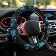 thumbnail image 4 of Uorisanigo Rose Print 15 Inch Car Steering Wheel Cover Romantic Car Steering Wheel Protector for Women Easy to Install Car Wheel Cover for Most Vehicle Replacement Car Decor Gift for Wife, 4 of 8