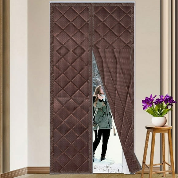 TACILIP Bedroom Decor, Magnetic Heat Protection Curtain For Doors Noise Reduction Protection Magnetic Screen Door Foldable Door Automatic Closing, Birthday Gifts