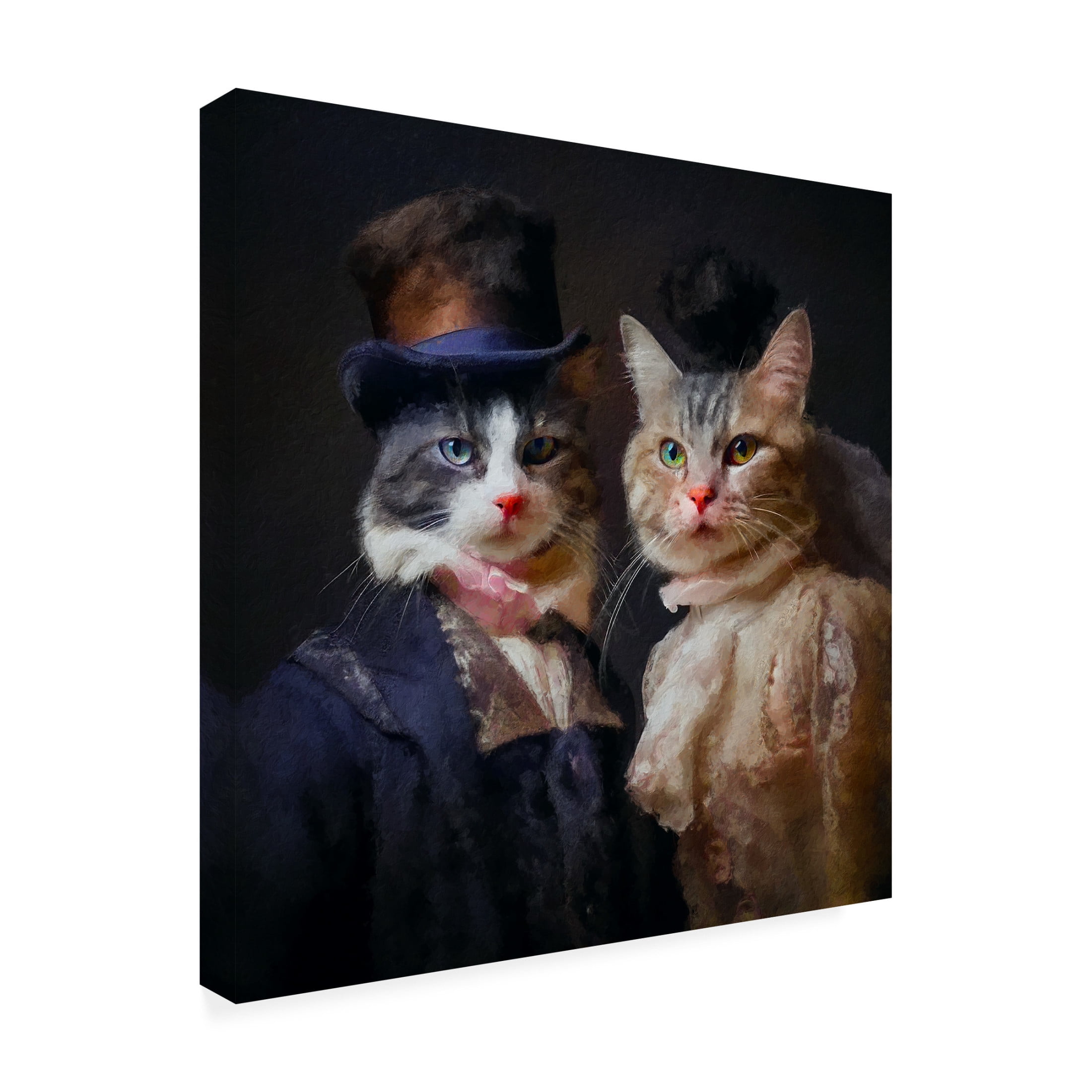 Canvas Wall Art - Sean Parnell 'Wedding' Wall Art for Living Room, Bedroom, or Office Décor by Trademark Fine Art - 14 x 14 Inches
