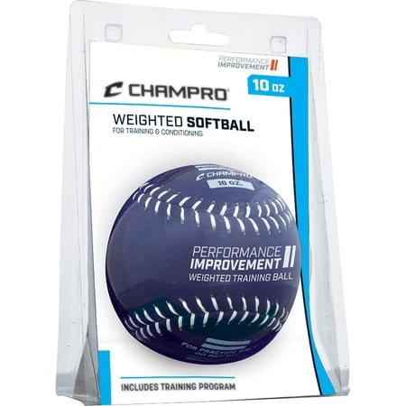 Champro Sports Weighted Training Softball 12 In. 10 Oz. Royal
