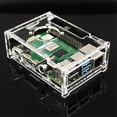 thumbnail image 2 of For Raspberry Pi 4B 3.5Inch LCD Display 480x320 with Acrylic Case Compatible with Cooling Fan for Ra, 2 of 5