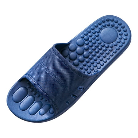 

Men S Breathable Summer Flip Flops Couples Men Shower Room Home Non Slip Breathable Massage Soft Sole Shoes Slipper Comfortable Flat Shoes Casual House Toe Post Slippers For Men