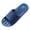 Blue, variant on Men's Casual Beach Slides Non-Slip Slides Open Toe Shower Sandals Beach House Sandals Dark Blue 41