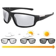 thumbnail image 2 of Gafas de sol fotocromáticas para hombre, protección UV400, gafas de sol deportivas para exteriores, 2 of 8