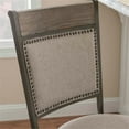 thumbnail image 3 of Pemberly Row Transitional Wood and Metal 3 Piece Pub Set in Pewter, 3 of 12